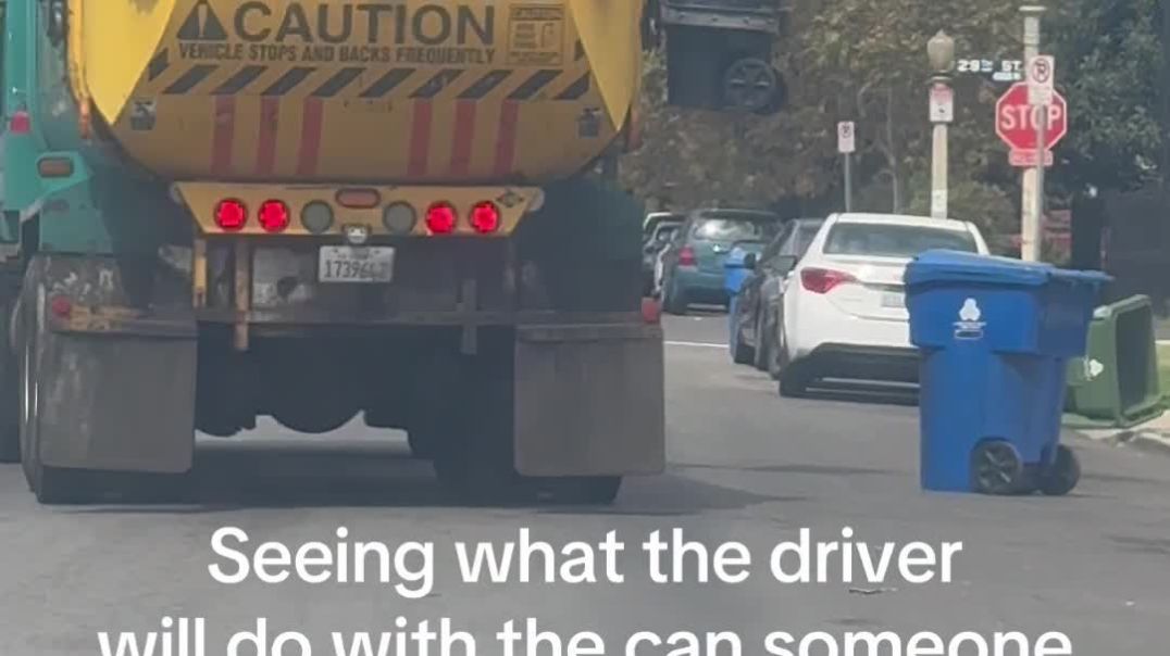 Truck having an attitude